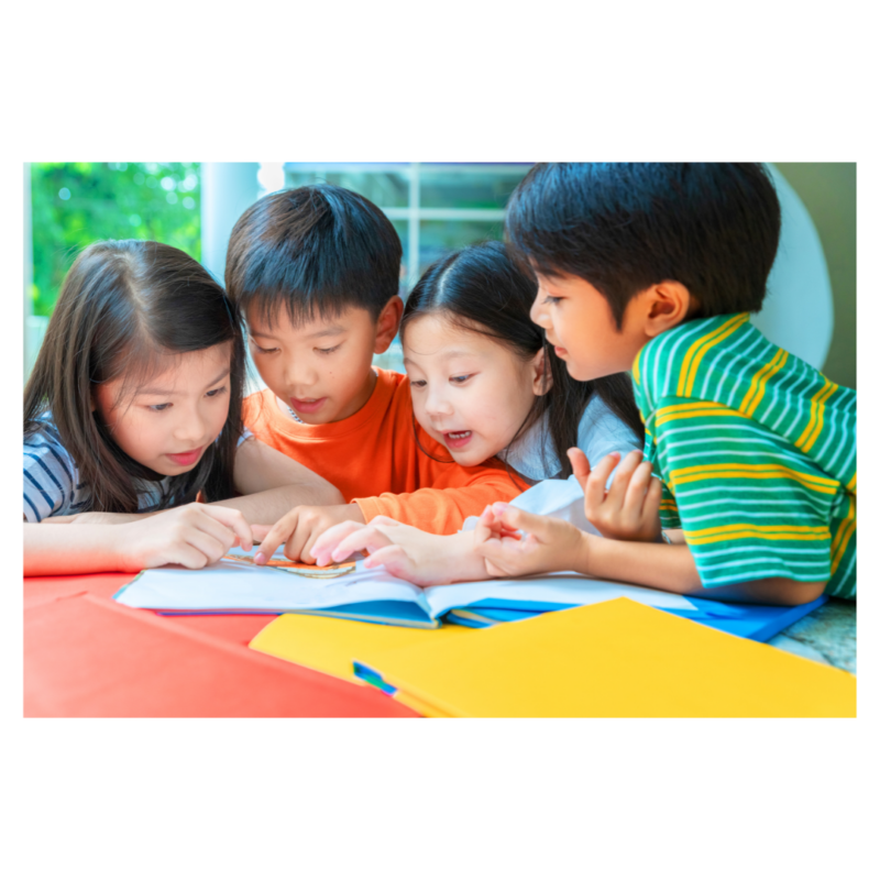 Students Studying on Table